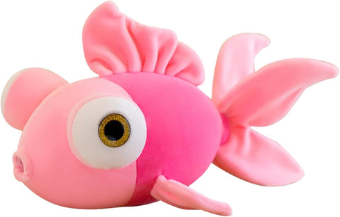 Goldfish Stuffed Animal Fish Plush Pink Cute Fish Toy for Girls Boys, 13.78 inch...