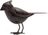 Decorative Small Nostalgia Style Cute Bird Art Iron Sculpture Figurine Home & Office & Garden Decoration, Rust/Brown (Cardinal Bird)...