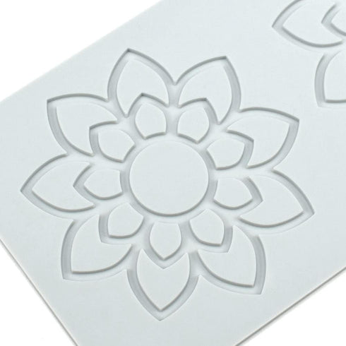 3D Hollow Leaf Fondant Lace Mold, Multi Leaves Flower Shapes Silicone Lace Mould for Cake Decorating Molds Fondant Impression Mat for Chocolate Su...