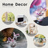 H&D HYALINE & DORA Pink Crystal Cut Double Butterfly Collectible Gift, Handmade Art Glass Animal Figurine, Gift Boxed...