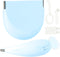Retainer Case with Vent Holes, Silicone Portable Slim Cute Retainer Holder Compatible with Invisalign, Night Mouth Guard Case, with Retainer Remov...