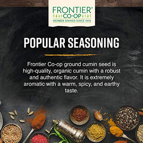 Frontier Herb Organic Ground Cumin Seed, 16 oz...