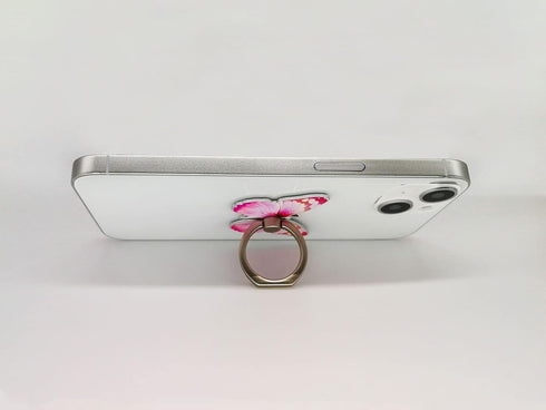 Cute Butterfly Cellphone Stand Set,Kawaii Ring Holder Grip For Girls and Women,Compatible with iPhone,Samsung Galaxy,iPad,Tablet and other Phones ...