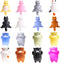16pcs Mochi Squishy Toys Set, Mini Kawaii Animals Squishies Pack Fidget Toys for Kids - Cat Party Favors, Fidget Toys Packs, Birthday Gifts for Bo...