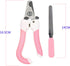 Pet Nail Clippers and Trimmer with Free Nail File Sturdy Non Slip Handles Professional Safety Guard to Avoid Over-Cutting for Cat Dog Puppy Rabbit...