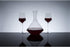 Viski Raye Angled Crystal Bordeaux Wine Glasses Set of 2 - Premium Crystal Clear Glass, Modern Stemmed, Flat Bottom Red Wine Gift Set - 16oz...