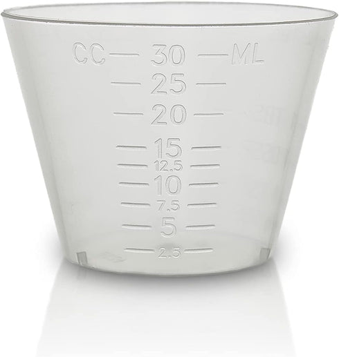 200ct, 1oz, Flexible Graduated Measuring Medicine Cups, Non-Sterile, Semi-Clear, Easy Read...