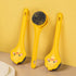 2 PCS Yellow Duck +Yellow chicken Dish Brush Handle Built-in Scraper, Scrub Brush for Pans, Pots, Kitchen Sink Cleaning...