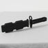 Prop Knife Fake Knife Toy Knife for Kids Harmless Safe Fake Knife for Halloween Party 10 Inch (Black with scabbard)...