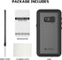 Lanhiem for Samsung Galaxy S8 Case, IP68 Waterproof Dustproof Case with Built-in Screen Protector, Rugged Full Body Shockproof Protective Phone Co...