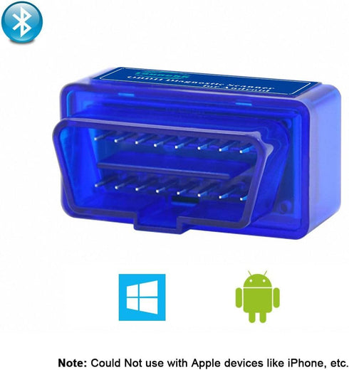 OBDII OBD2 Bluetooth Car Diagnostic Scan Tool Auto OBD Scanner for Android Devices…......