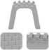 jojofuny Train Tunnel Toy Artificial Rockery Tunnel Train Track Mini Railway Train Cave Tunnels Model Scenery Rockery Tunnel Train Accessories...