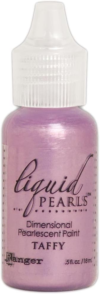 Ranger - Liquid Pearls Pearlescent Paint 2018 Bundle of 6 Colors - Bronze, Marigold, Merlot, Sage, Slate and Taffy...
