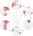 Filter Cotton Sticks,Humidifier Sticks 10 Packs Mini Portable Filter Replacement Wicks for USB Humidifier Diffuser...