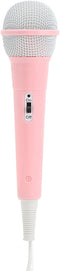 Zyyini Kids Wired Microphone, Wired Dynamic Microphone 3.5mm Jack Lightweight No Battery for Kids Singing Mechine Home Wired Microphone,Christams ...