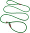 MayPaw Slip Lead Control Leash for Dogs No Pull, 13+ Colors Classic Dog Leash 7FT Pet Slip Leash, 1/4” Rope Leash for Small Medium Animals dark gr...