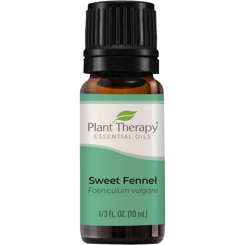 Plant Therapy Sweet Fennel Essential Oil 10 mL (1/3 oz) 100% Pure, Undiluted, Therapeutic Grade...