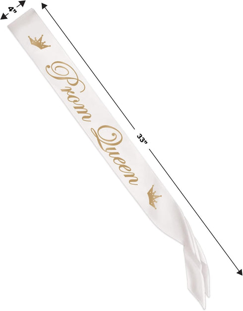 Beistle Prom Queen Satin Sash...