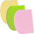 SURDOCA Dough Scraper Bench Scraper - 3P 4.7x3.7" Plastic Flexible Bowl Scraper, Sharp Edge & Angles Cake Scraper. Non-Slip Bakeware Decorating To...