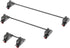 DUROCK Stabilizer V3, Screw in Stabilizers with 2u 6.25u 7u Wires, PCB Mount Keyboard Stabilizers for Mechanical Keyboards (V3 Smokey Black 80% Ki...