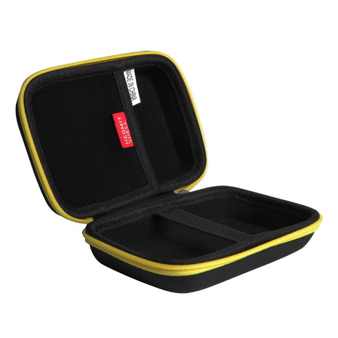 Hermitshell Hard Travel Case for Geiger Counter Nuclear Radiation Detector - FNIRSI Radiation Dosimeter (Black+Yellow Zipper)...