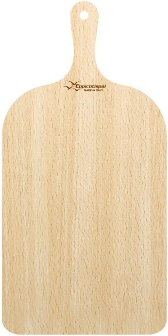 Eppicotispai Birchwood Pizza Peel, 23 x 50 cm/9.05 x 19.7", Brown...