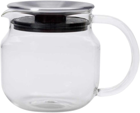 KINTO 8684 One-Touch Teapot, 15.2 fl oz (450 ml), Stainless Steel...