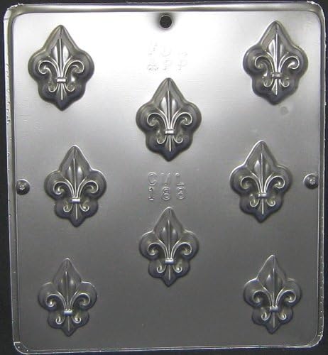 Molds N More Fleur de Lis Chocolate Candy Mold, Model 188...