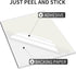Vinyl Siding Repair Kit, White Durable Self-Adhesive Vinyl Siding Patch Cut to Fit Freestyle Cover Any Cracks, Holes, or Blemishes on PVC Fence Re...