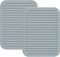 Smithcraft Silicone Trivets Mats for Hot Dishes and Hot Pots, Hot Pads for Countertops, Tables, Pot Holders, Spoon Rest Small Drying Mats Set of 2...