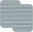 Smithcraft Silicone Trivets Mats for Hot Dishes and Hot Pots, Hot Pads for Countertops, Tables, Pot Holders, Spoon Rest Small Drying Mats Set of 2...