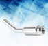 Minyinla 5 inch Gear Shifter Stick Lever Bend Extension Shift Knob Extender Replacement for T4 1990-2003 Silver...
