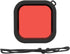 Camera Lens Diving Filter, for 8 Action Camera Dive Len Filter Waterproof Shell Underwater Diving Lens Filter with Rope (Red)...