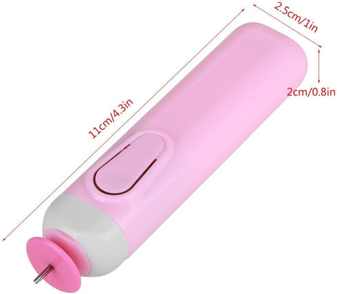 ViaGasaFamido Paper Quilling Pen, Electric Paper Winder DIY Craft Tool DIY Curling Paper Pen Slotted Paper Crafts Quilling Tool Electric Pen Labor...