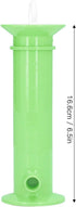 7pcs Set Food Pouch, Maker Reusable Pure Color Pouches Toddler Fruit Squeeze Puree Filler for Kids(Green)...