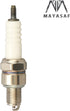 MAYASAF Spark Plugs ?4549 Automotive Replacement Ignition Plug for Honda 1985-04 XR80R 1991-08 Nighthawk 250 for Yamaha Seat type Flat, Thread Dia...