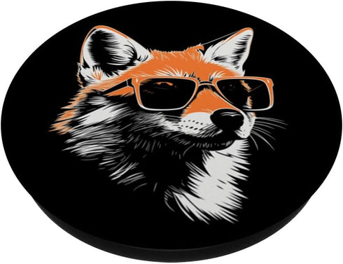 Funny Fox Lover PopSockets Standard PopGrip...