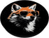 Funny Fox Lover PopSockets Standard PopGrip...