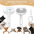 Cat Steam Brush,3 in 1 Pet Hair Removal Comb, Self-Cleaning Spray Cat Brush for Shedding,Steamy Pet Brush with Release Button and Tank - Suitable ...
