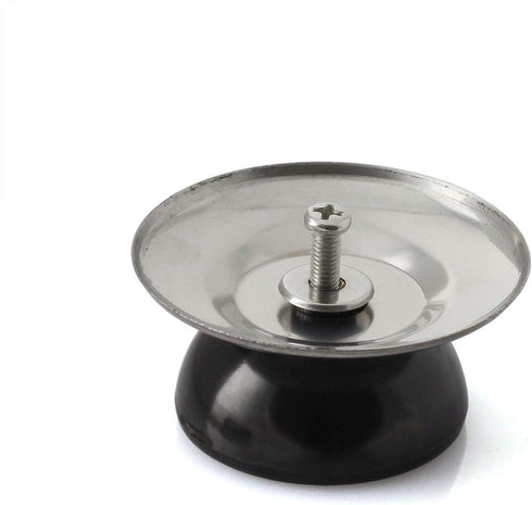 2-Pack Universal Pot Lid Cover Knob Handle,Stainless Steel Base Circular 5.3x7cm Dia - Kitchen Cookware Replacement Pan Pot Handgrip Lid Knob Cap...
