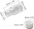 Othmro 100Pcs 5ml Plastic Bottles Lab Cylindrical Chemical Reagent Bottle Wide Mouth Laboratory Reagent Polyethylene Bottle Sample Sealing Liquid ...