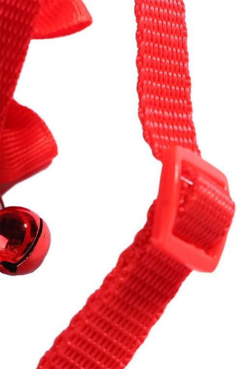 3pcs Plaid Bow Cat Collar with Bell,Adjustable Nylon Pet Necklace,Lovely Bowknot Cat Tie Pet Supplies,Durable Pet Accessories for Puppy Kitten...