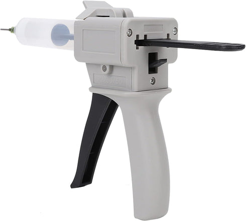 Hot Glue Gun, Manual Single Tube Handle Tool, Dispenser Glue Gun, Melt Adhesive Gun Plastic Tool Liquid for Pressing Squeezing DIY Crafts and Quic...