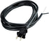 2 Prong Polarized 14 Gauge 10ft Replacement Power Cord Pigtail Tool Heavy Duty 110V 115V 120V Supply Cable for AC Appliance, NEMA 1-15 Plug US SJT...