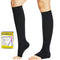 Beister Medical Open Toe Knee High Calf Compression Socks for Women & Men, Firm 20-30 mmHg Graduated Support Hosiery for Varicose Veins, Edema, Fl...