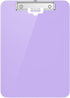 Hongri Plastic 8.5 x11 Clipboards, Purple A4 Clipboard Letter Size for Nurses, Students, Teacher, Office and School, Clip Board with Pen Holder an...