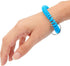 Juvale 50 Pack Spiral Coil Wrist Keychains - Stretchy Wristband Bracelet Key Rings (5 Assorted Colors)...