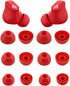 Replacement Earbuds Tips Silicone Eartips for Beats Studio Buds Headphones Fit in Case Buds Tips,6 Pairs S/M/L 3 Size,Red...