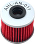 AHL 2 Pcs Oil Filter for HONDA NC700X DCT 2012-2018/CTX700N DCT 2014-2018/SXS1000M3 Pioneer 1000 2016-2019 15412-MGS-D21...
