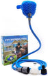 Pet Bathing Tools ?dog scrubber for bath?Sprayer and Scrubber in One?dog scrubber for bath?pet shower attachment...